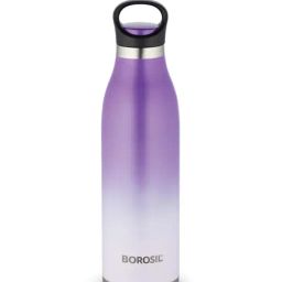 Borosil Violet Stainless Steel Double Wall Vacuum Insulated Water Bottles (700ml)-13