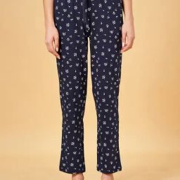 Dreamz by Pantaloons Navy Cotton Printed Pyjamas-image-22