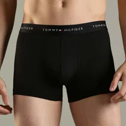 Tommy Hilfiger Black Regular Fit Trunks-picture-49