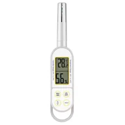 VCK 2 in 1 Digital Temperature Humidity Meter Handheld Min/Max Value, Data Hold C/F Digital Psychrometer for Industry, Agriculture-7