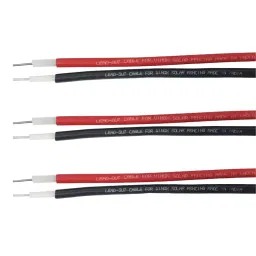 Vimox Double Insulated PVC Lead Out Cable (Red & Black)-48