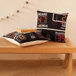 House This Springfield Black Cushion Cover - Set of 2-image-90