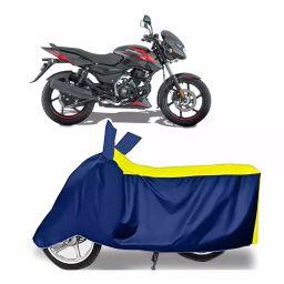 Auto Pearl Bike Cover for Bajaj Pulsar 150 BS6 (Yellow & Blue)-image-77
