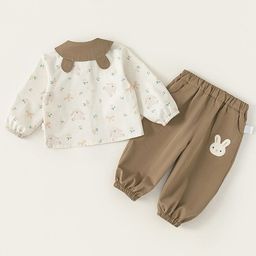LULU & SKY Girls Printed Shirt with Trousers-picture-46