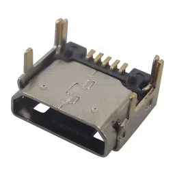 WURTH ELEKTRONIK Micro USB, 2.0 Type B, Receptacle, Th, 629105150521-16