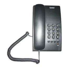 Beetel Landline Phone Corded Alphanumerical Black, B17-44