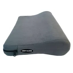 Chevalier Memory Foam Cervical Pillow Soft for Neck Pain Relief, Grey-0