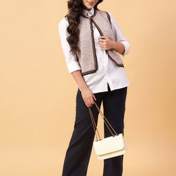 Velvery Women Cardigan with Applique Detail-image-78