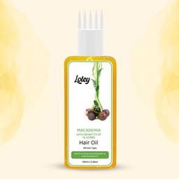 LOLEY Macadamia Oil For Hair Nourishment And Growth - 100 ml-35