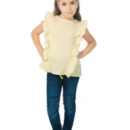 Cherry Crumble By Nitt Hyman Kids White printed Top-image-54