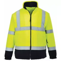 RS PRO Navy/Yellow Men Hi Vis Fleece, XXXL Model No 9186037-image-103