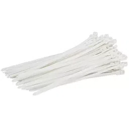 SCHOFIC Heavy Duty Cable Zip Ties Nylon (Polyamide) White 3.6x250 mm, (Pack of ‎500)-image-91