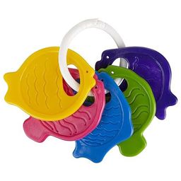 Giggles Clash Fish Teether - Multicolor image 2