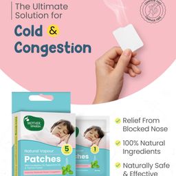 mother sparsh baby Mother Sparsh All Natural Vapour Patches - 5 Patches image 3