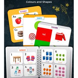 target publication pvt ltd My First 4 In 1 Alphabet, Numbers, Colours and Shapes Book image 3