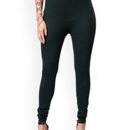 Keviv Cotton Knitted Churidar-Length Leggings-image-34