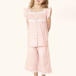 Cherry Crumble Girls Graphic Printed Square Neck Night suit-image-97