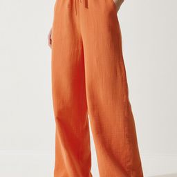 Happiness istanbul Women Self Design Trousers-image-41