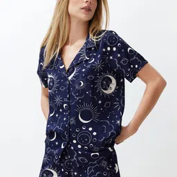 Trendyol Women Printed Night suit-picture-16