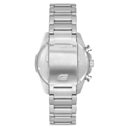 Casio EDifice EFR-571DB-1A1VUDF Black Analog Dial Silver Stainless Steel Band Men's Watch ED513 image 2