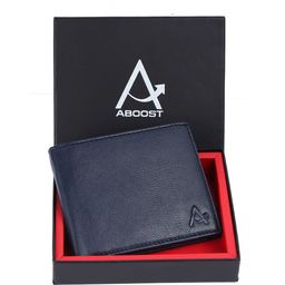 ABOOST Men RFID Protected Leather Two Fold Wallet-image-63