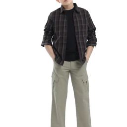Rare Ones Boys Green Cotton Solid Trousers-image-38