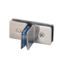 Ebco GC1-90S-P Polished Steel Wall to Glass Connector-image-54