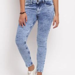 Tales & Stories Blue Mid Rise Jeans-image-26