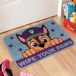 Saral Home Paw Patrol Blue & Purple Cotton 1650 GSM Bath Mat - Set of 1-image-96