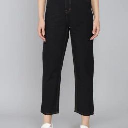 Kotty Black Boyfriend Fit High Rise Jeans-picture-24
