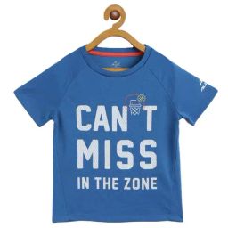 ALCIS Kids Blue Graphic Print T-Shirt-image-39