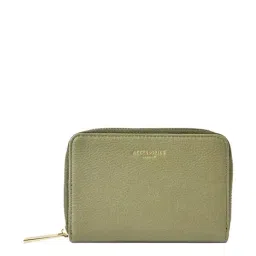 Accessorize London Green Solid Zip Around Wallet for Women-39