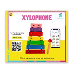 wonderLearn Kids 7 Note Rainbow Xylophone Musical Toy-35