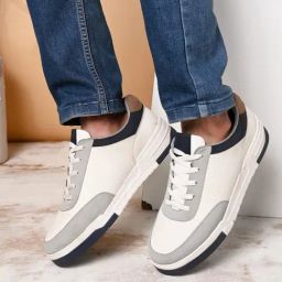 San Frissco Men's White Casual Sneakers-picture-7