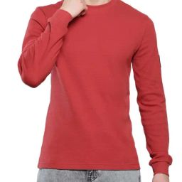 Calvin Klein Garnet Cotton Slim Fit T-Shirt-picture-27