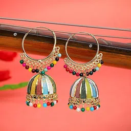 Anouk Dome Shaped Jhumkas Earrings-41