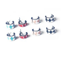 La Belleza Contemporary Half Hoop Earrings-image-66