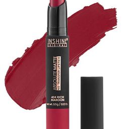 Inshine Originals Absolute Matte No Transfer Lipstick-Rich Maroon 404-30