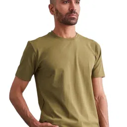 MOUNTMILLER Men's Solid Half Sleeve Og Tactical T-shirt-picture-48