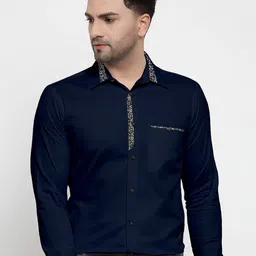 Metronaut Spread Collar Cotton Shirt-picture-49