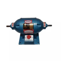TOSHWELD 0.75 HP Single Phase Bench Polisher with Copper Winding Blue-32