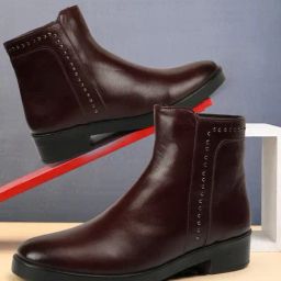 Elle Women's Cherry Casual Booties-picture-10