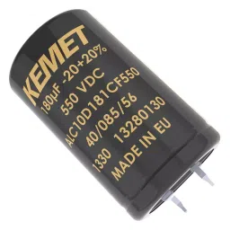 Kemet Snap In / Screw Terminal Aluminium Electrolytic Capacitor 330Uf, 550V, Alu Elec, Snap-In, ALC10A331EE550-image-74