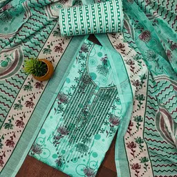 LeeliPeeri Designer Printed Unstitched Dress Material-image-93