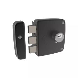 Godrej Reversible Pin Cylinder 2C Deadbolt Tribolt Compact Textured Black Finish, 4515-picture-27