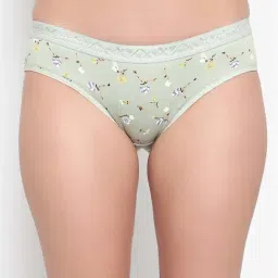 AROUSY Green Printed Bikini Panty-image-53