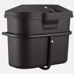 Studds 12L Matt Black Mobike Side Luggage 100CC Super Box-21