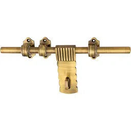 Atom Aluminium Gold Finish Adjustable Latch, ALDROP-GINI-BA-12-image-15
