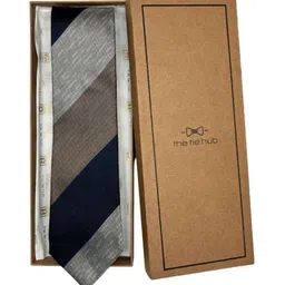 The Tie Hub Men Colourblocked Broad Tie-image-36
