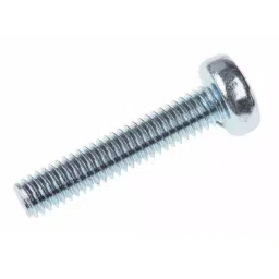 RS PRO Machine Screw M4x20 mm Steel Pozidriv Pan Headed DIN 7985, 553560-image-7